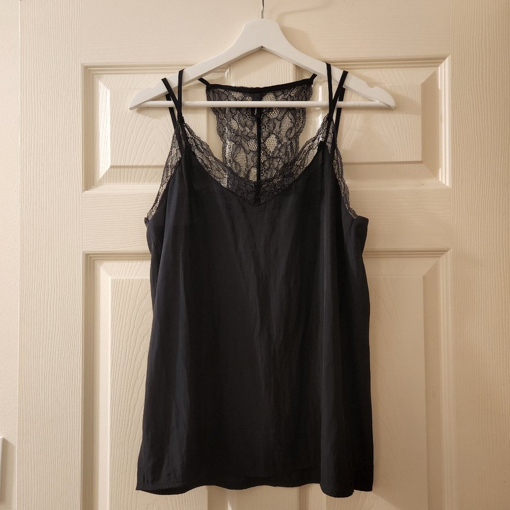 Black Lacy Lingerie-style Camisole